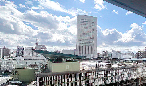 金山の風景（名古屋エリアの会議室から）